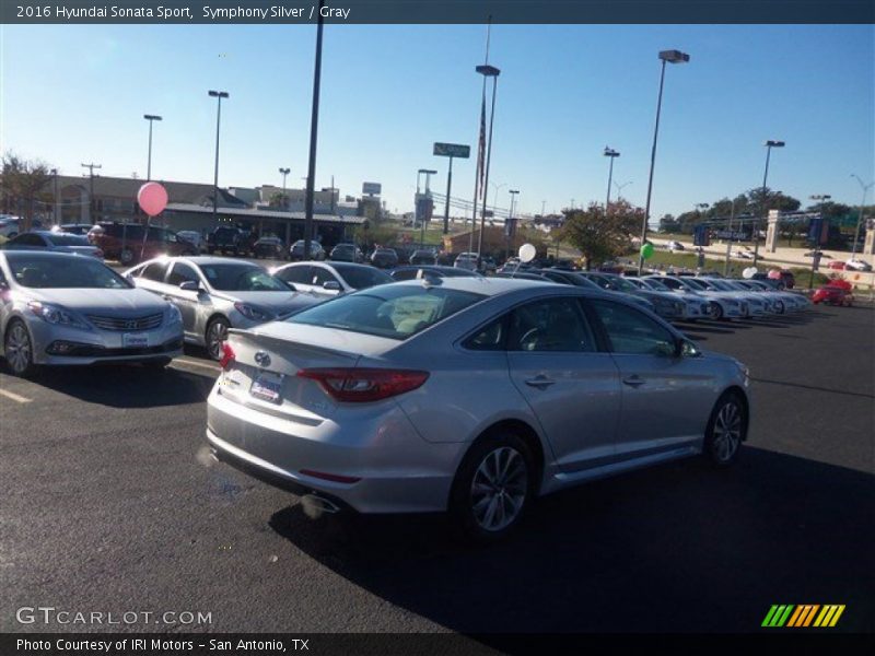 Symphony Silver / Gray 2016 Hyundai Sonata Sport