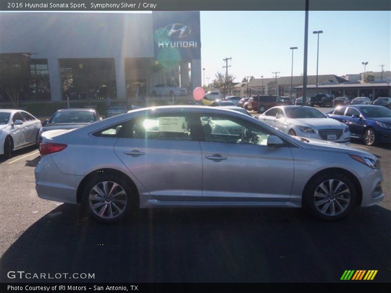 Symphony Silver / Gray 2016 Hyundai Sonata Sport