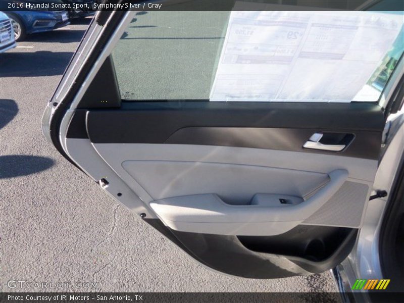 Symphony Silver / Gray 2016 Hyundai Sonata Sport