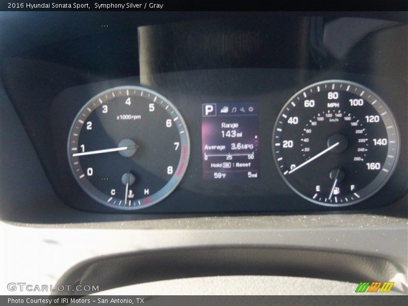 Symphony Silver / Gray 2016 Hyundai Sonata Sport