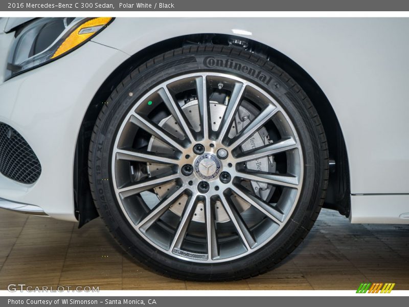 Polar White / Black 2016 Mercedes-Benz C 300 Sedan