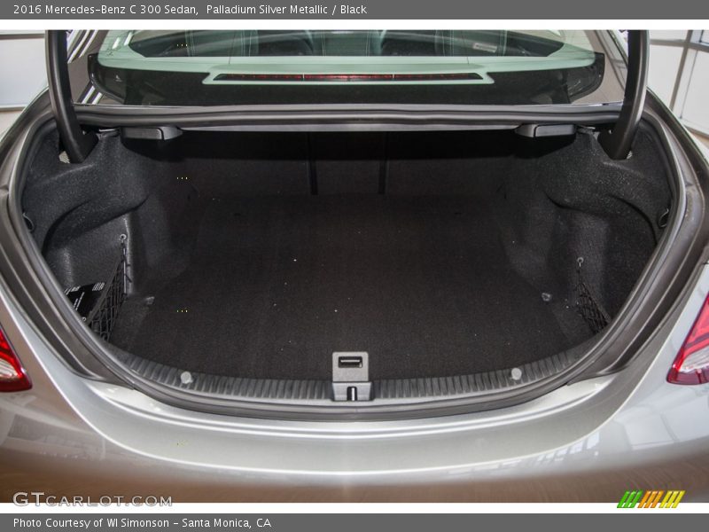 Palladium Silver Metallic / Black 2016 Mercedes-Benz C 300 Sedan
