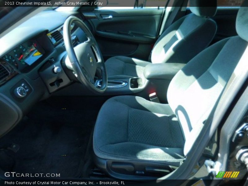 Ashen Gray Metallic / Gray 2013 Chevrolet Impala LS