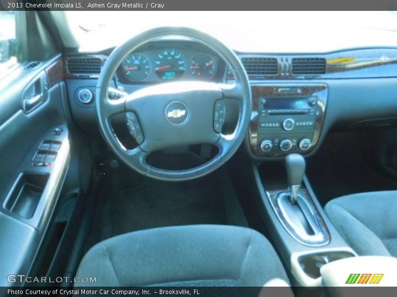 Ashen Gray Metallic / Gray 2013 Chevrolet Impala LS