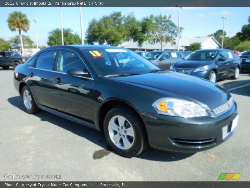 Ashen Gray Metallic / Gray 2013 Chevrolet Impala LS