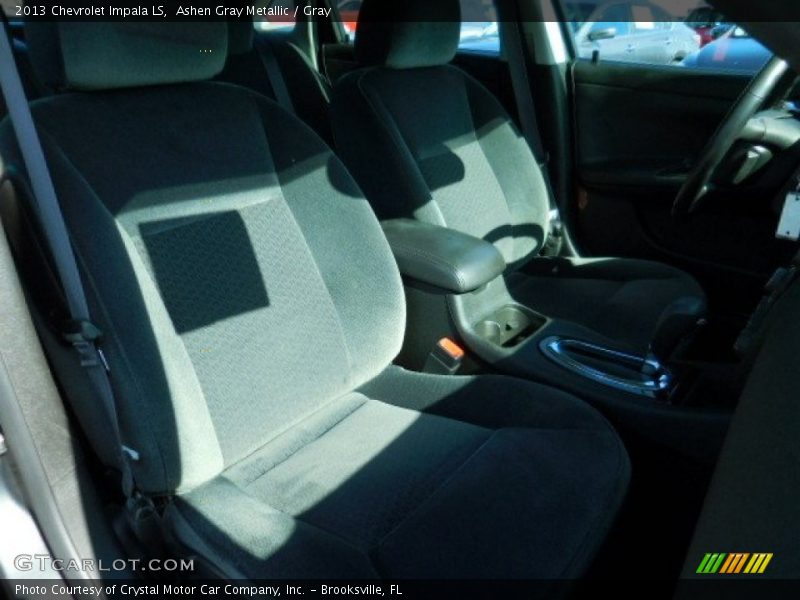 Ashen Gray Metallic / Gray 2013 Chevrolet Impala LS