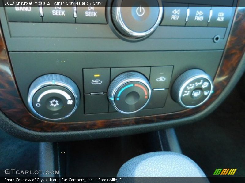 Ashen Gray Metallic / Gray 2013 Chevrolet Impala LS