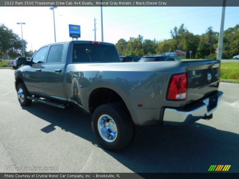 Mineral Gray Metallic / Black/Diesel Gray 2013 Ram 3500 Tradesman Crew Cab 4x4 Dually