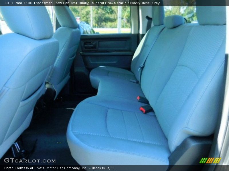 Mineral Gray Metallic / Black/Diesel Gray 2013 Ram 3500 Tradesman Crew Cab 4x4 Dually