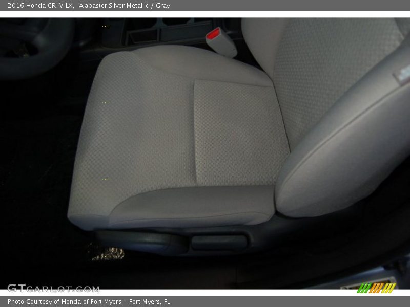 Alabaster Silver Metallic / Gray 2016 Honda CR-V LX