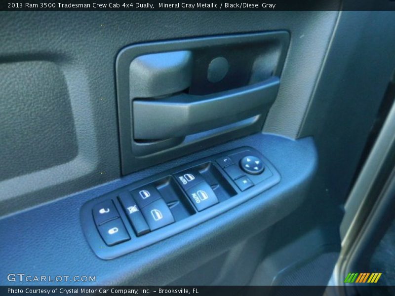Mineral Gray Metallic / Black/Diesel Gray 2013 Ram 3500 Tradesman Crew Cab 4x4 Dually