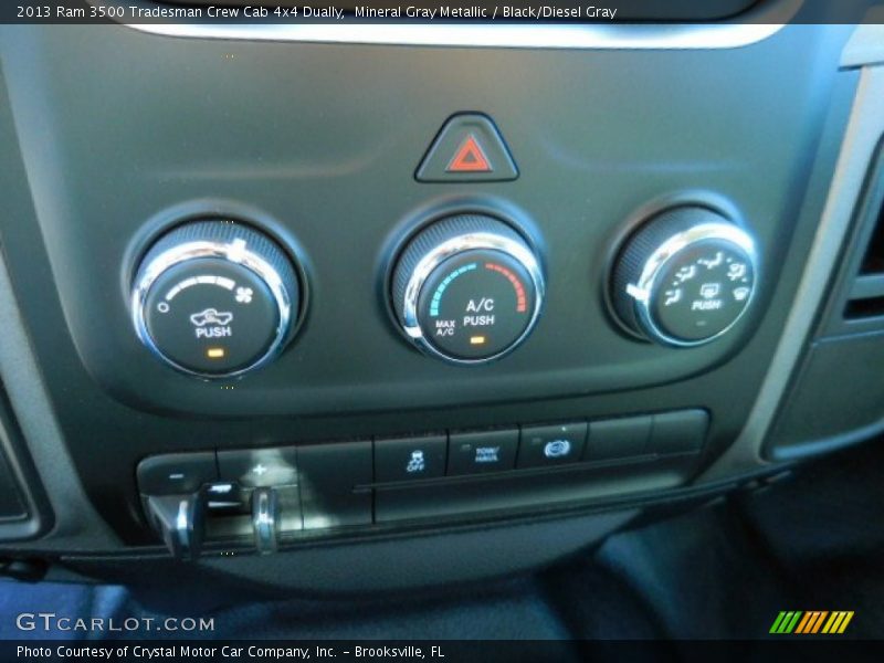 Mineral Gray Metallic / Black/Diesel Gray 2013 Ram 3500 Tradesman Crew Cab 4x4 Dually