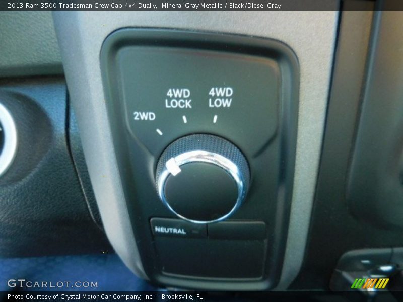 Mineral Gray Metallic / Black/Diesel Gray 2013 Ram 3500 Tradesman Crew Cab 4x4 Dually