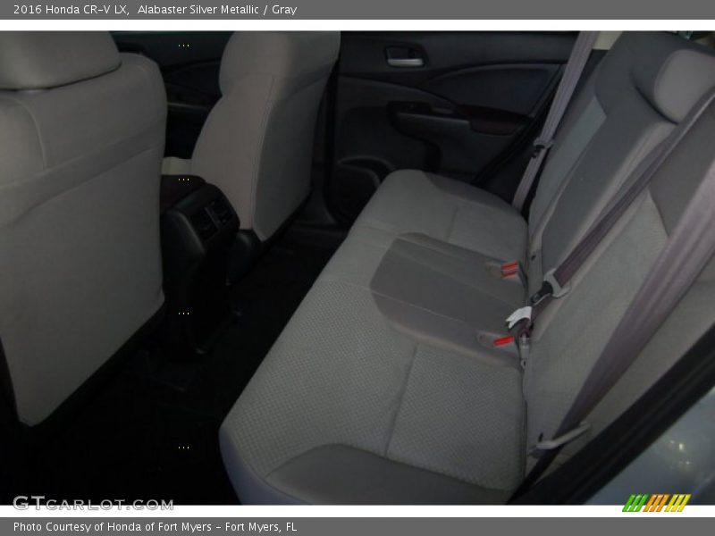 Alabaster Silver Metallic / Gray 2016 Honda CR-V LX