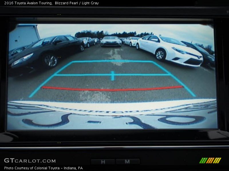 Blizzard Pearl / Light Gray 2016 Toyota Avalon Touring