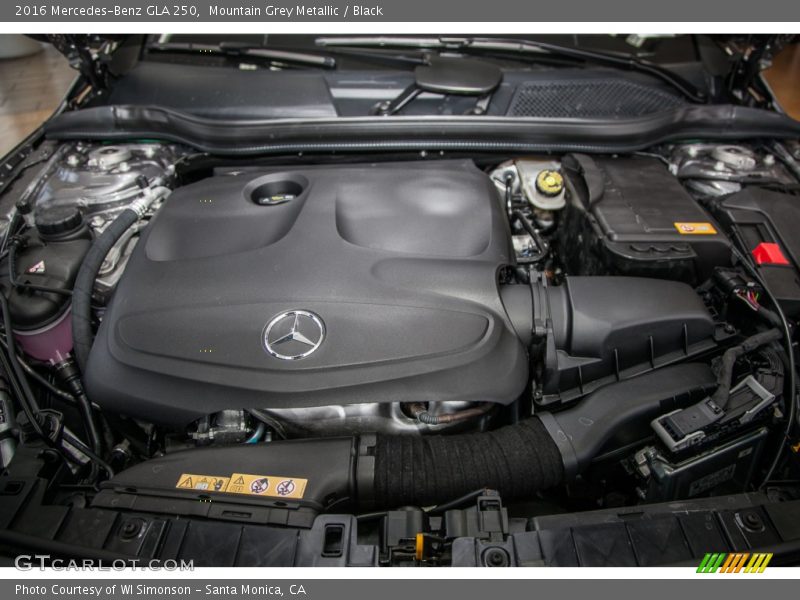  2016 GLA 250 Engine - 2.0 Liter DI Turbocharged DOHC 16-Valve VVT 4 Cylinder