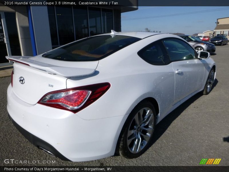  2016 Genesis Coupe 3.8 Ultimate Casablanca White