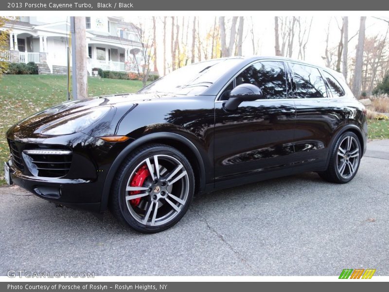 Black / Black 2013 Porsche Cayenne Turbo