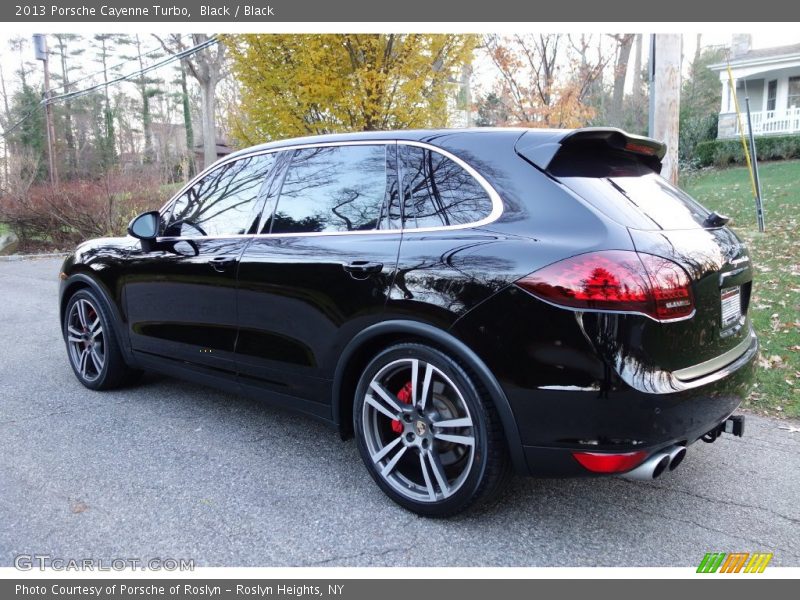 Black / Black 2013 Porsche Cayenne Turbo