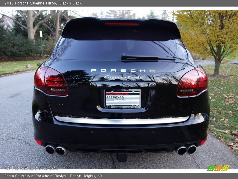 Black / Black 2013 Porsche Cayenne Turbo