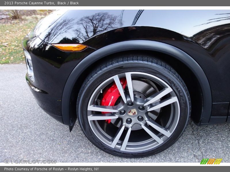 Black / Black 2013 Porsche Cayenne Turbo