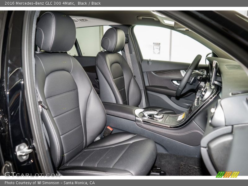 Front Seat of 2016 GLC 300 4Matic