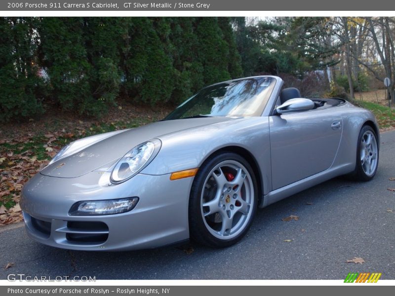 GT Silver Metallic / Stone Grey 2006 Porsche 911 Carrera S Cabriolet