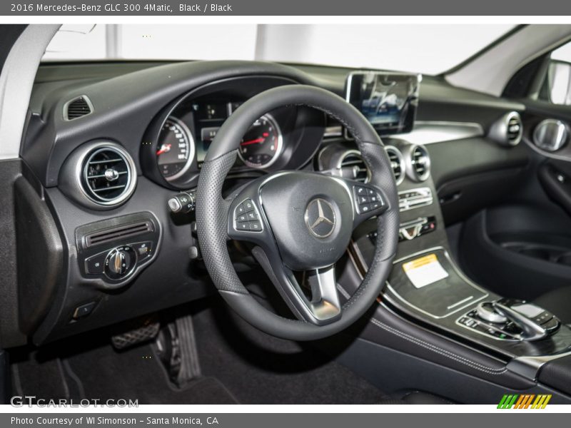 Black / Black 2016 Mercedes-Benz GLC 300 4Matic
