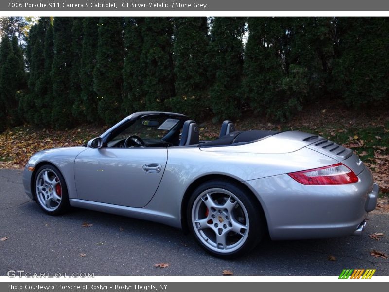 GT Silver Metallic / Stone Grey 2006 Porsche 911 Carrera S Cabriolet