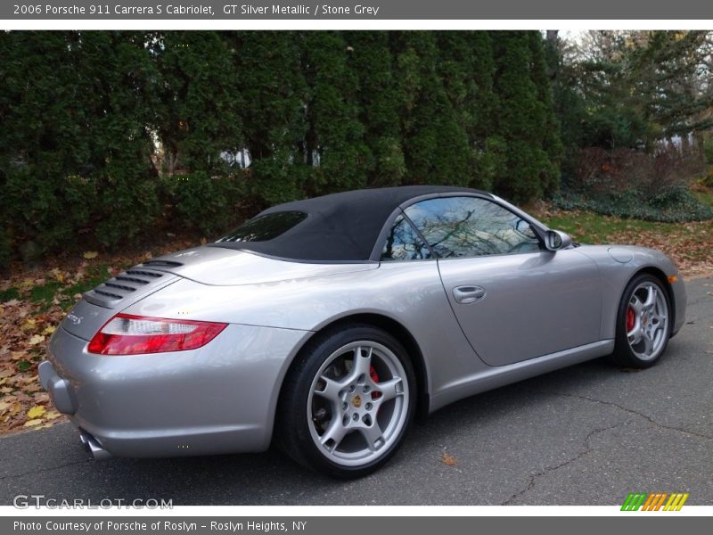 GT Silver Metallic / Stone Grey 2006 Porsche 911 Carrera S Cabriolet