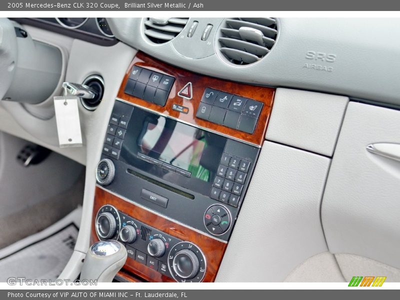 Brilliant Silver Metallic / Ash 2005 Mercedes-Benz CLK 320 Coupe