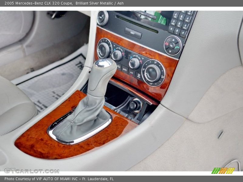 Brilliant Silver Metallic / Ash 2005 Mercedes-Benz CLK 320 Coupe