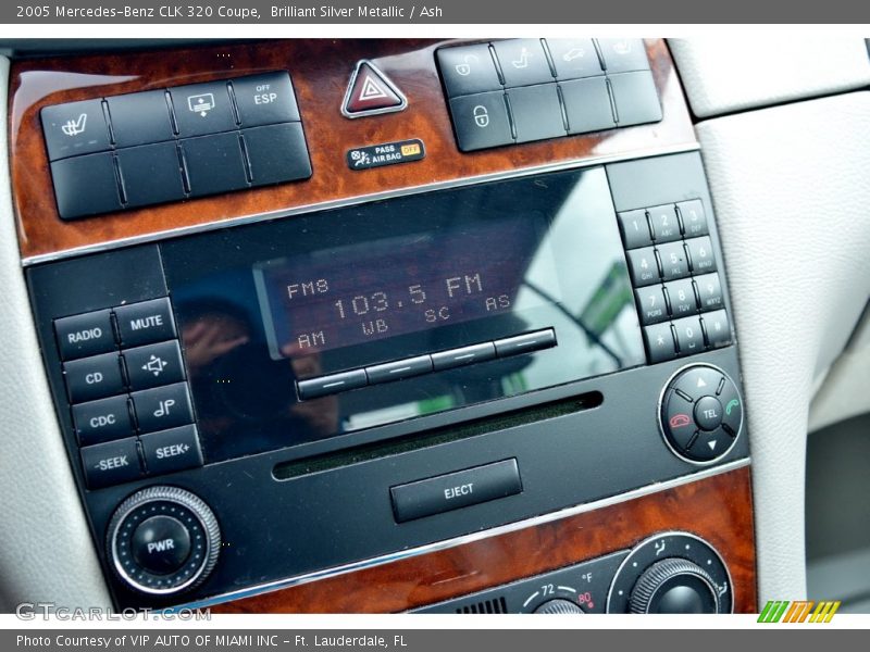 Controls of 2005 CLK 320 Coupe