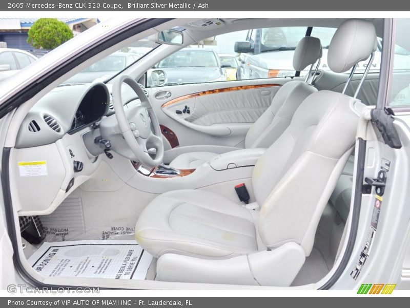  2005 CLK 320 Coupe Ash Interior