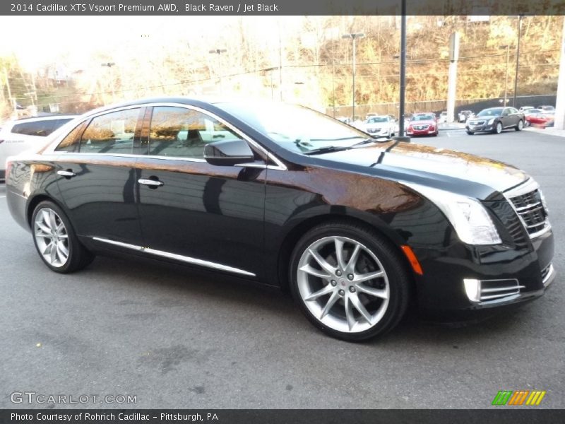 Black Raven / Jet Black 2014 Cadillac XTS Vsport Premium AWD