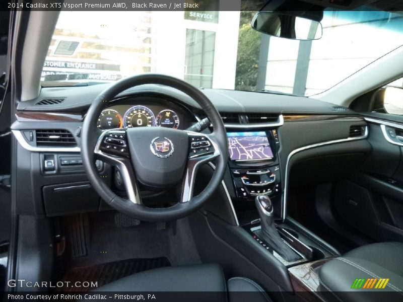Black Raven / Jet Black 2014 Cadillac XTS Vsport Premium AWD