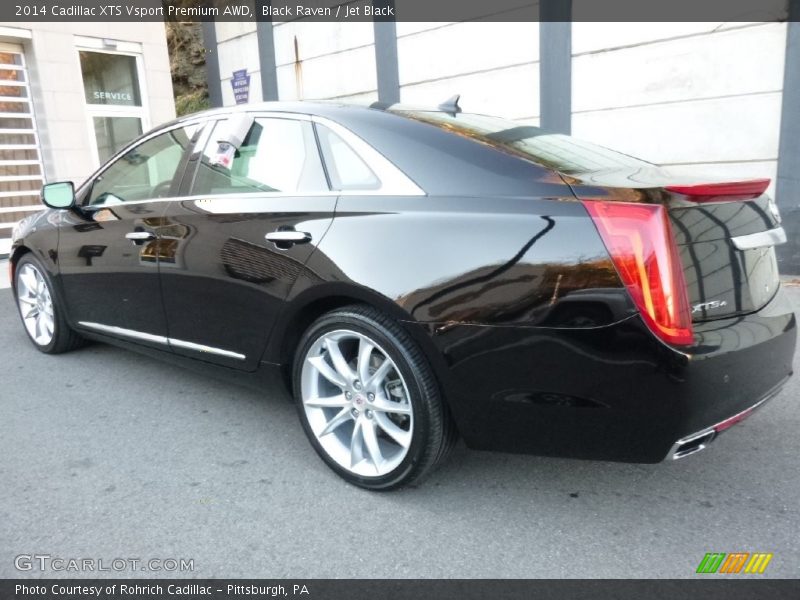Black Raven / Jet Black 2014 Cadillac XTS Vsport Premium AWD