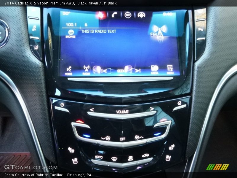 Black Raven / Jet Black 2014 Cadillac XTS Vsport Premium AWD
