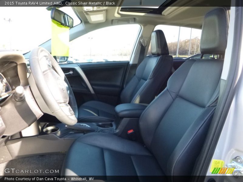 Classic Silver Metallic / Black 2015 Toyota RAV4 Limited AWD