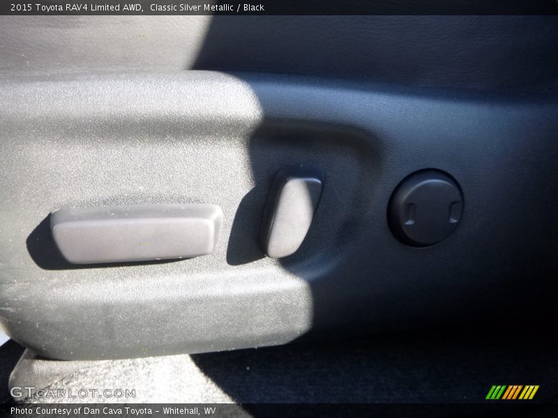 Classic Silver Metallic / Black 2015 Toyota RAV4 Limited AWD
