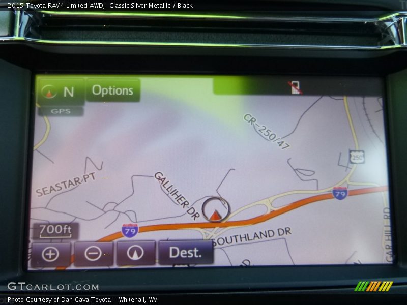 Classic Silver Metallic / Black 2015 Toyota RAV4 Limited AWD