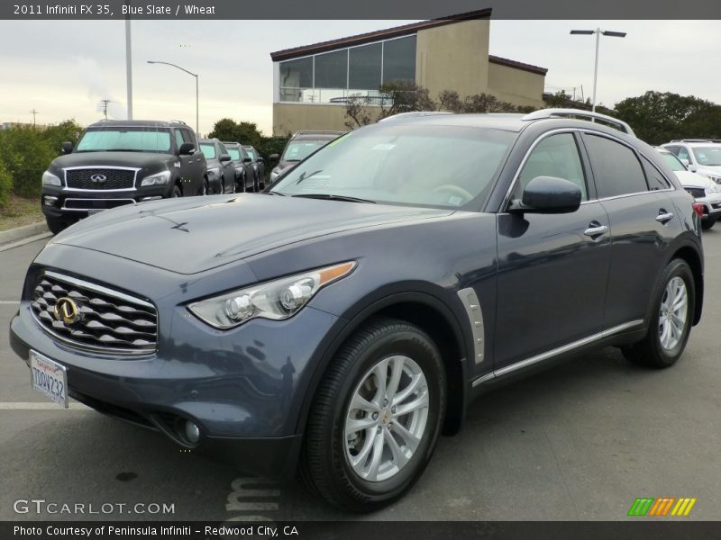 Blue Slate / Wheat 2011 Infiniti FX 35