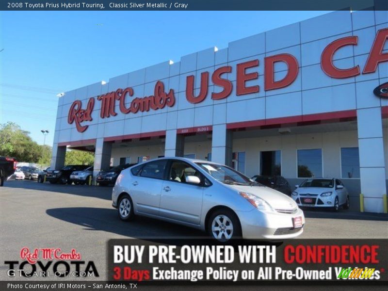 Classic Silver Metallic / Gray 2008 Toyota Prius Hybrid Touring