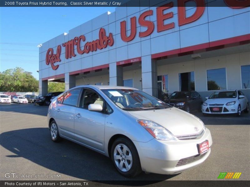 Classic Silver Metallic / Gray 2008 Toyota Prius Hybrid Touring