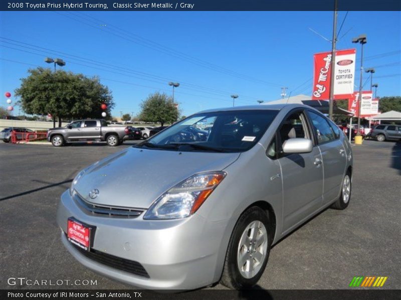 Classic Silver Metallic / Gray 2008 Toyota Prius Hybrid Touring