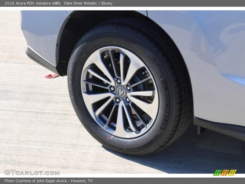 Slate Silver Metallic / Ebony 2016 Acura RDX Advance AWD