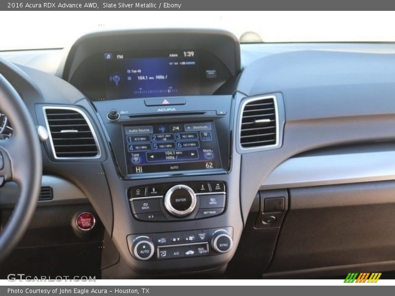 Slate Silver Metallic / Ebony 2016 Acura RDX Advance AWD