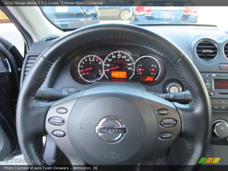 Crimson Black / Charcoal 2010 Nissan Altima 2.5 S Coupe