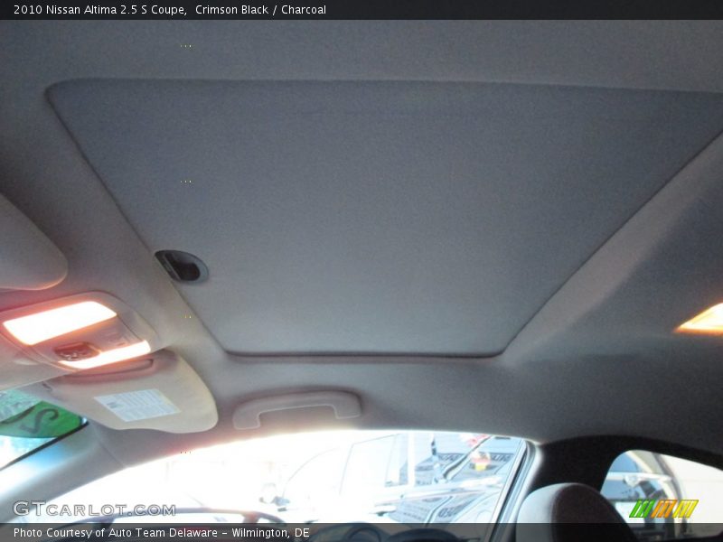 Crimson Black / Charcoal 2010 Nissan Altima 2.5 S Coupe
