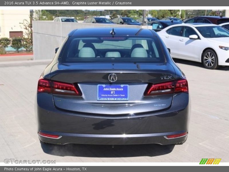 Graphite Luster Metallic / Graystone 2016 Acura TLX 3.5 Advance SH-AWD